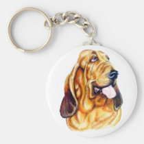 Bloodhound Bust keychains