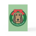 Bloodhound Christmas cards by dogcartoons Bloodhound Christmas cards