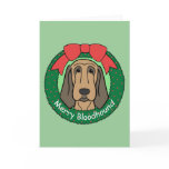 Bloodhound Christmas Cards