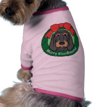 Bloodhound Christmas pet clothing by dogcartoons Bloodhound Christmas pet clothing