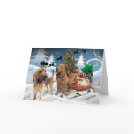 Bloodhound Christmas Night cards
