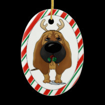 Bloodhound Christmas Ornament ornaments
