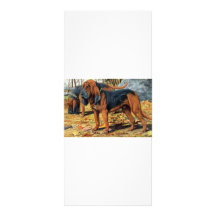 Bloodhound Custom Rack Card