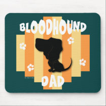 Bloodhound Dad Mousepad mousepads