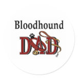 Bloodhound Dad Sticker