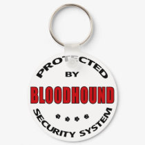 Bloodhound Dog Security keychains