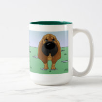 Bloodhound - I Drool...Therefore I Am.. mugs