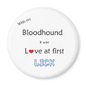 Bloodhound Love at First Lick - Magnet by GreyWolfCreation Bloodhound Love at First Lick - Magnet