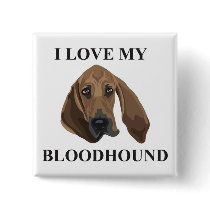 Bloodhound Love buttons by Joee3030 Bloodhound Love buttons