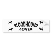 Bloodhound Lover bumper stickers by dogsandhorses Bloodhound Lover bumper stickers