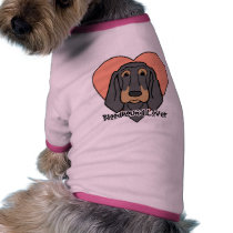 Bloodhound Lover pet clothing by dogcartoons Bloodhound Lover pet clothing