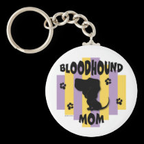 Bloodhound Mom Keychain keychains