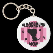 Bloodhound Mom Keychain keychains