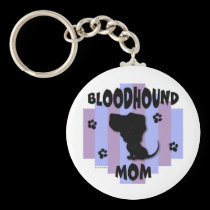 Bloodhound Mom Keychain keychains