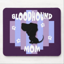 Bloodhound Mom Mousepad mousepads