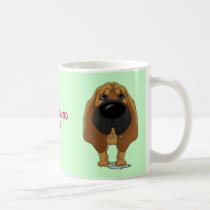 Bloodhound Mom Mug mugs