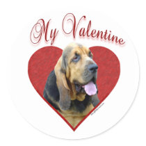 Bloodhound My Valentine - Sticker