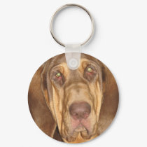 Bloodhound Photograph Keychain