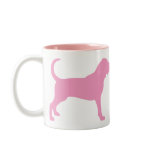 Bloodhound (pink) mug