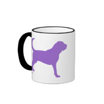 Bloodhound (purple) mug