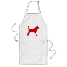 Bloodhound (red) aprons