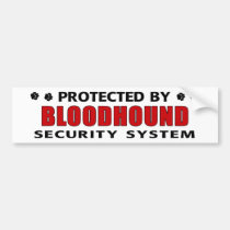 Bloodhound Security bumper stickers