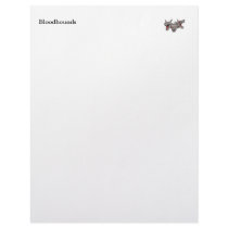 Bloodhound Stationary Custom Letterhead