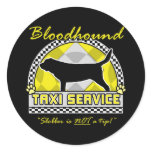 Bloodhound Taxi Service Stickers