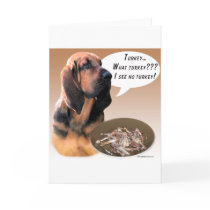 Bloodhound Turkey cards by GreyWolfCreation Bloodhound Turkey cards