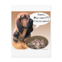 Bloodhound Turkey postcards by GreyWolfCreation Bloodhound Turkey postcards