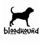 Bloodhound With Cool Text Shirt