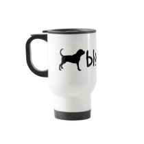 Bloodhound With Cool Text (wide) Coffee Mug