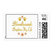 Bloodhounds Brighten My Life postage by TLArnold4 Bloodhounds Brighten My Life postage