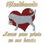 Bloodhounds Leave Paw Prints Hoodie
