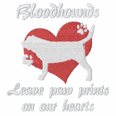 Bloodhounds Leave Paw Prints by MenagerieMayhem