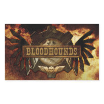 Bloodhounds Logo Sticker (Rectangle)