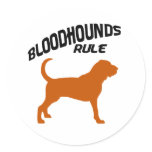 Bloodhounds Rule Stickers