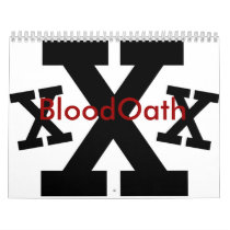 BloodOath Straight Edge Calendar by BloodOath BloodOath Straight Edge Calendar