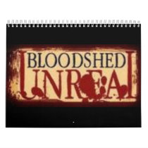 BLOODSHED LOGO WALL CALENDARS