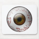 Bloodshot Brown Eye Mouse Mats