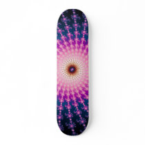 Bloodshot Fractal Swirl Skate Deck