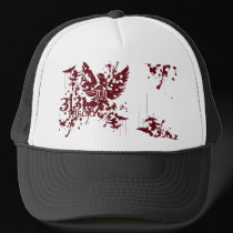 BloodSplatter Graphic Cap hats