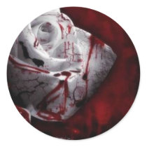 Bloodstained White Rose stickers