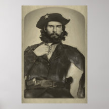 Bloody Bill Anderson - C S A - Civil War Print