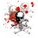 Bloody bones t-shirts by tat2ts Bloody bones t-shirts