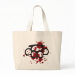bloody brass knuckles canvas bags