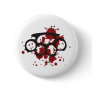 bloody brass knuckles pinback button