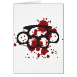 bloody brass knuckles cards