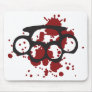 bloody brass knuckles mousepad