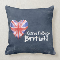 Bloody British pillows